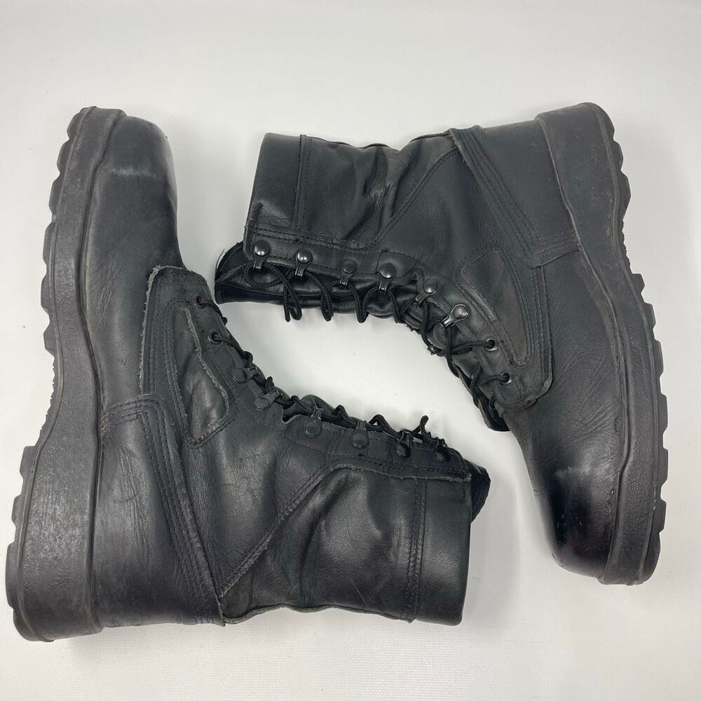 Belleville Military Steel Toe Boot 495 ST Black Leather Mens 11 R ASTM F 2413-18 - Picture 5 of 9